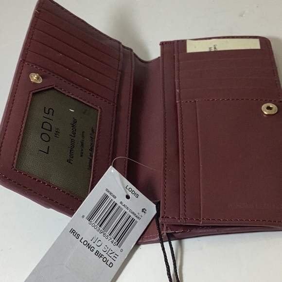 Women's Iris Long Bifold Wallet - Picture 4 of 6